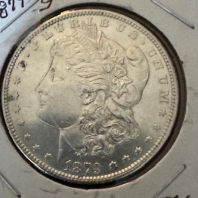 1879 S Morgan Silver Dollar (Nice Coin)