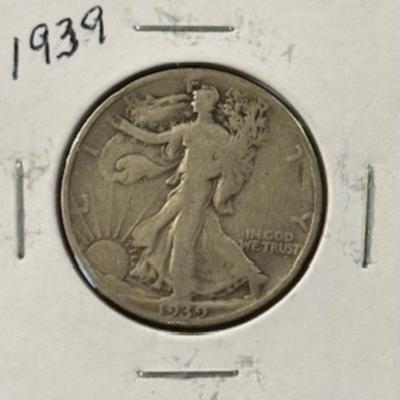 1939 Walking Liberty Half Dollar