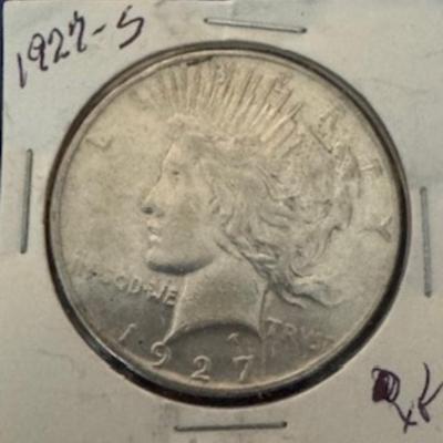 1927 S Peace Dollar