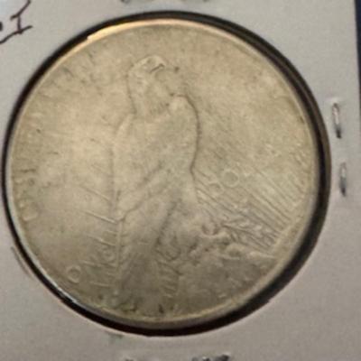 1923 S Peace Dollar