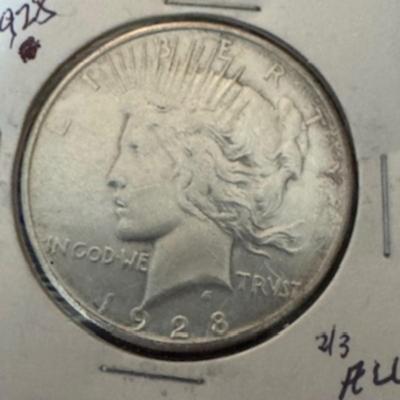 1928  Peace Dollar