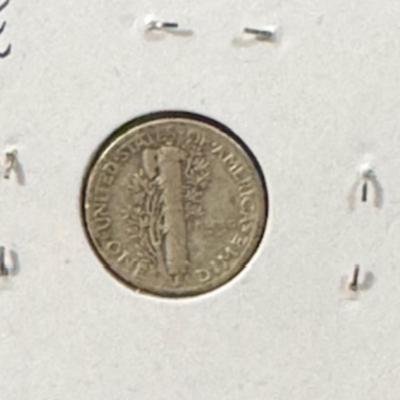 1937 Mercury Dime