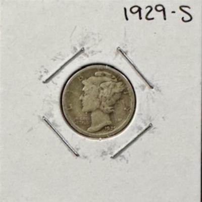 1929 S Mercury Dime
