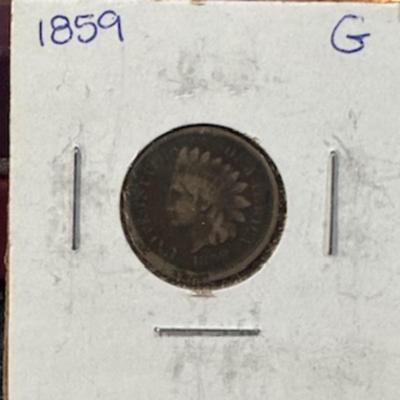 1859 Indian Head Penny