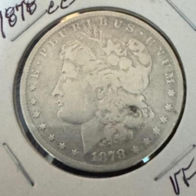 1878 CC Morgan Silver Dollar