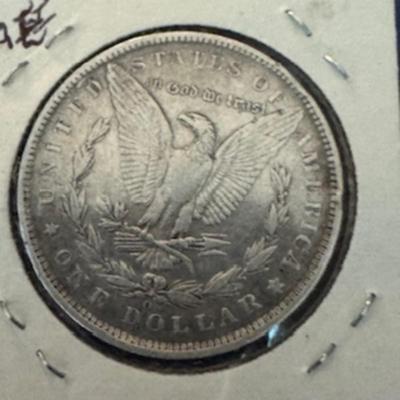 1891 O Morgan Silver Dollar