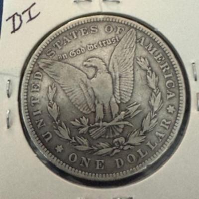 1882 Morgan Silver Dollar