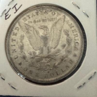1882 O Morgan Silver Dollar