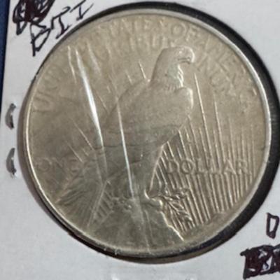 1927 D Peace Dollar