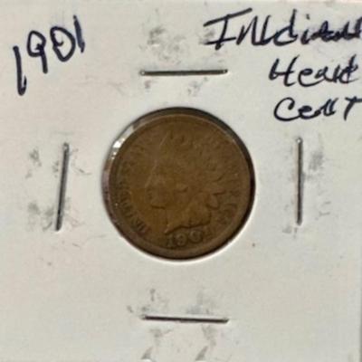 1901 Indian Head Penny