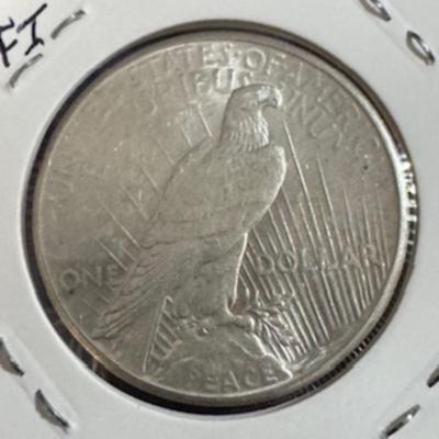 1926 Peace Dollar