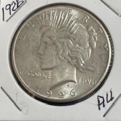 1926 Peace Dollar