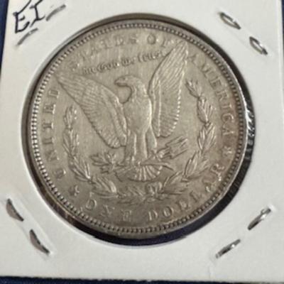 1890 Morgan Silver Dollar