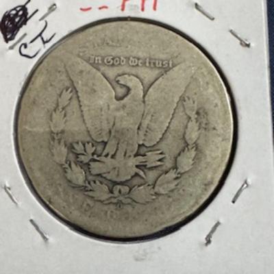 1887 O  Morgan Silver Dollar