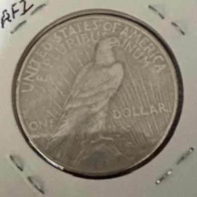 1934 S Peace Dollar