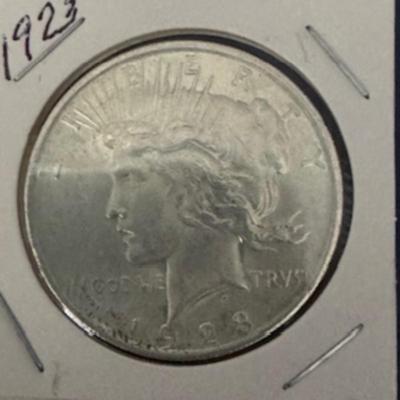1923 Peace Dollar
