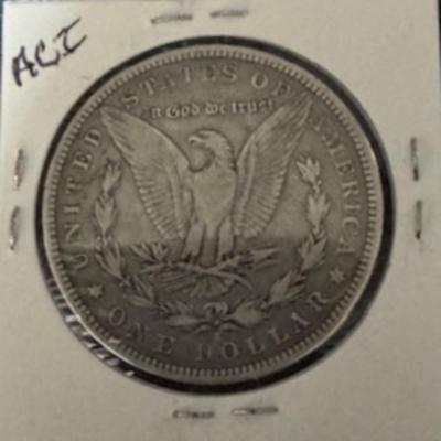 1884 S Morgan Silver Dollar