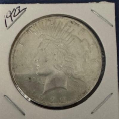 1922 Peace Dollar