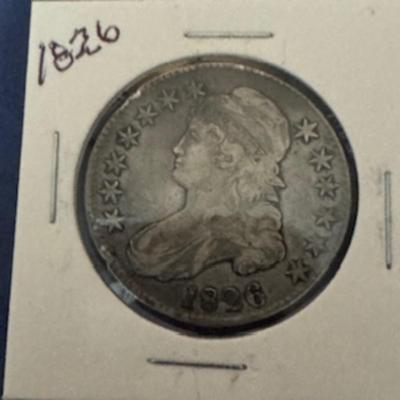 1826 Capped Bust Half Dollar