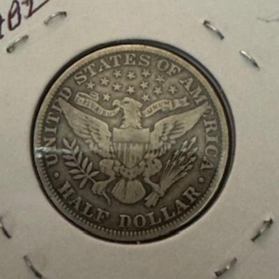 1911 Barber Half Dollar