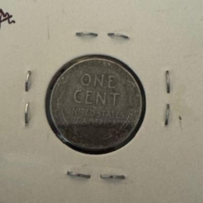 1943 Steel Wheat Penny