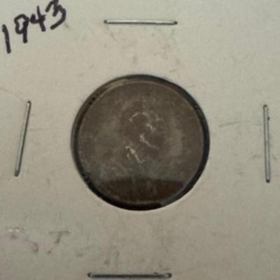 1943 Steel Wheat Penny