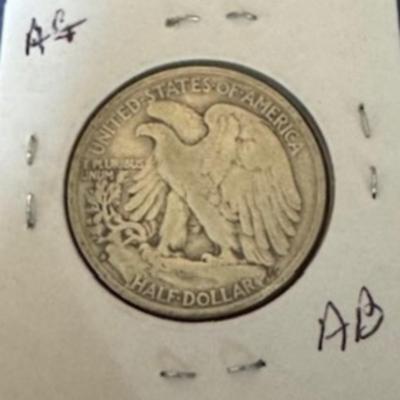 1935 Walking Liberty Half Dollar