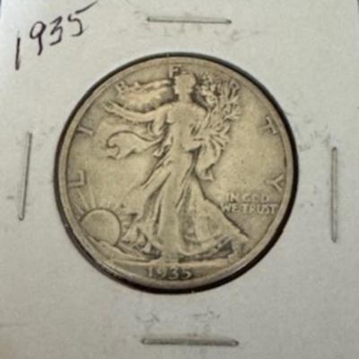 1935 Walking Liberty Half Dollar