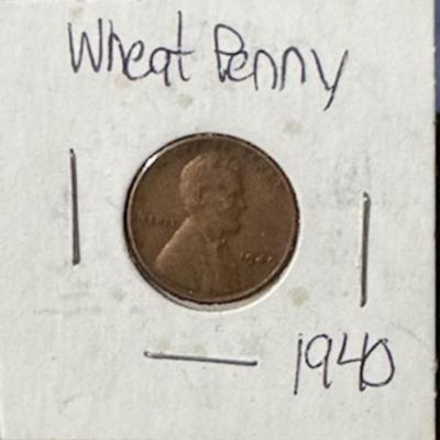 1940 Wheat Penny