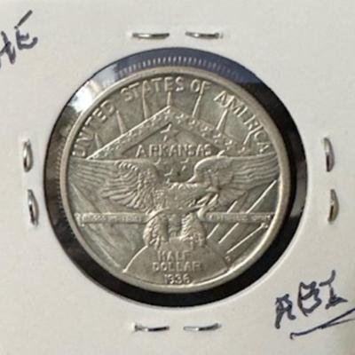 1936 D Arkansas Half Dollar