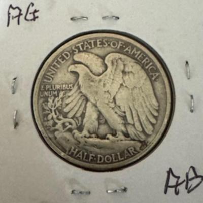 1936 Walking Liberty Half Dollar