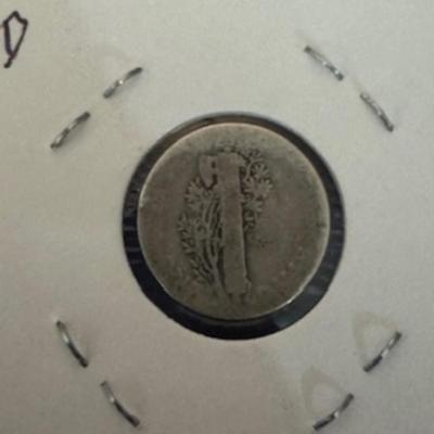 1928 Mercury Dime