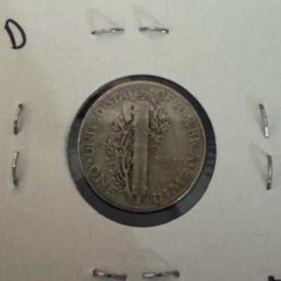 1945 Mercury Dime