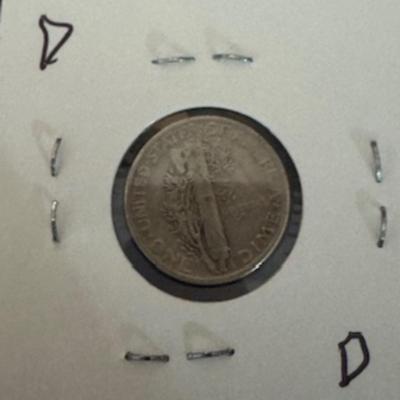1941 Mercury Dime