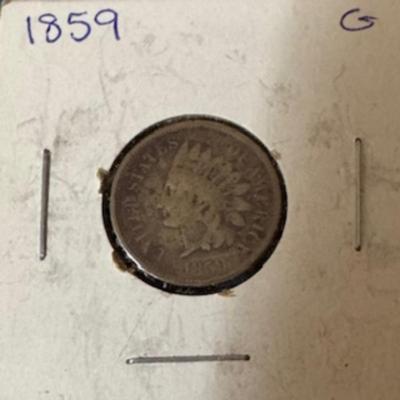 1859 Indian Head Penny