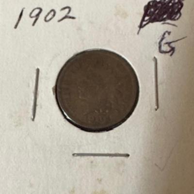 1902 Indian Head Penny