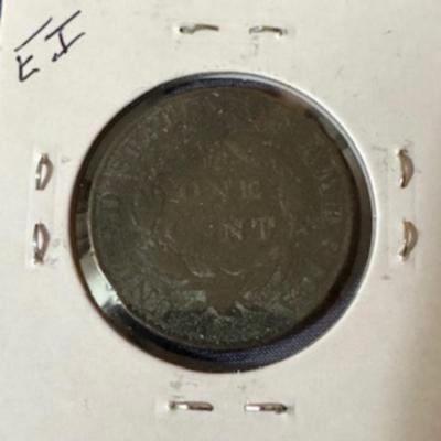 1827 Coronet Head Cent