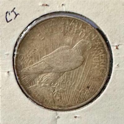 1922 Peace Dollar