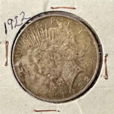 1922 Peace Dollar