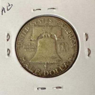 1959 D Franklin Half Dollar