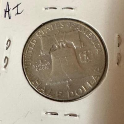 1961 D Franklin Half Dollar
