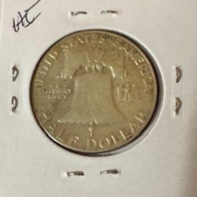 1960 D Franklin Half Dollar