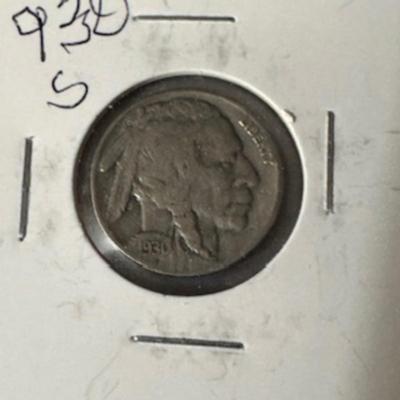 1930 S Buffalo Nickel