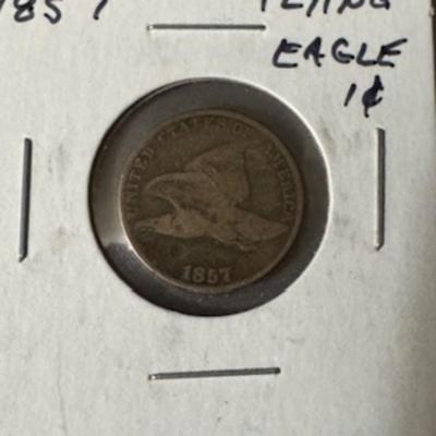 1857 Flying Eagle Cent