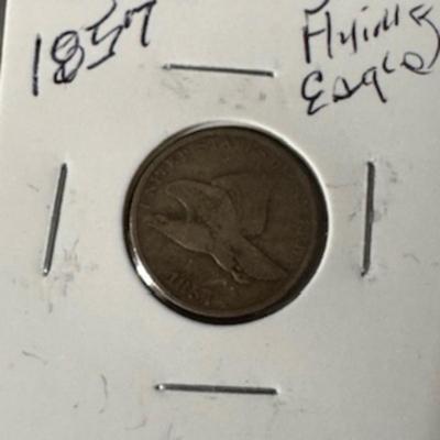 1857 Flying Eagle Cent