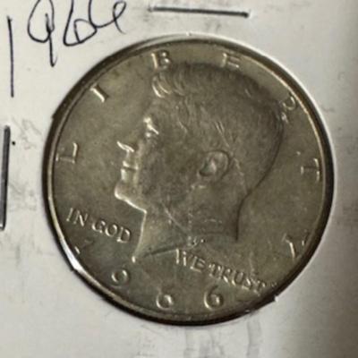 1966 Kennedy Half Dollar