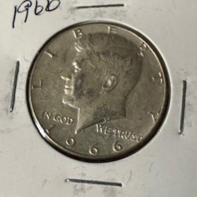 1966 Kennedy Half Dollar