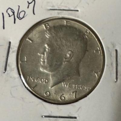 1967 Kennedy Half Dollar
