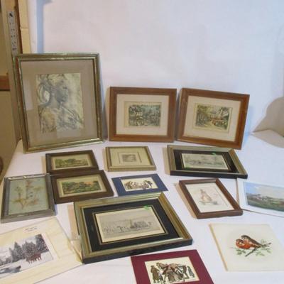 Framed/Unframed Prints & Etchings Various Artist Anthony Gruerio