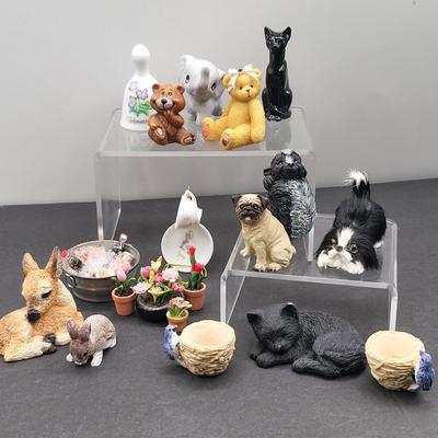 Various Miniature Figures Collection